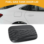 Fuel Tank Door Cap for Kia Carnival (2020–2025) Carbon Fiber Black