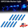 Set of 10 Blue LED Rock Lights for Off Road Truck Car ATV SUV