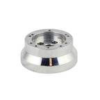Steering Wheel Adapter Polished Short Hub for 5 and 6 Hole Steering Wheels