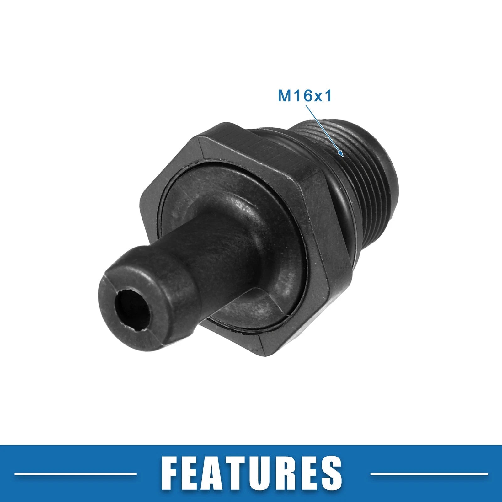 PCV Valve Fittings No. 11810EY00A for Nissan 370Z (2009–2019) Black