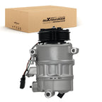 A/C Compressor with Clutch for Volkswagen Jetta, Passat, Beetle (2016–2018)