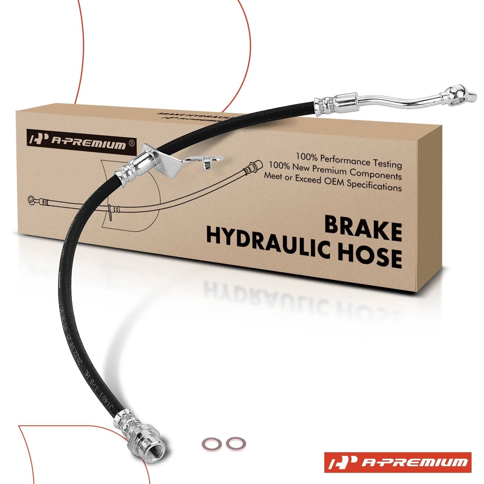 Front Left Brake Hydraulic Hose for Kia Sportage (2011–2017)