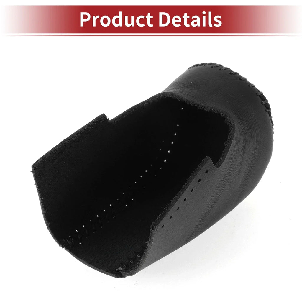 Gear Shift Knob Cover for Honda HR-V 2023-2024 Black Faux Leather