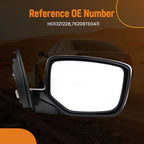 Power Heated Right Rear View Mirror for Honda Accord EX (2008–2012)
