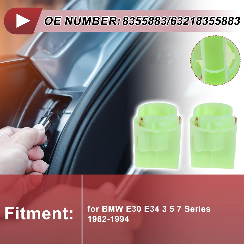2pc Taillight Socket for BMW E30 E34 E32 3 5 7 Series (1982–1994) No. 8355883