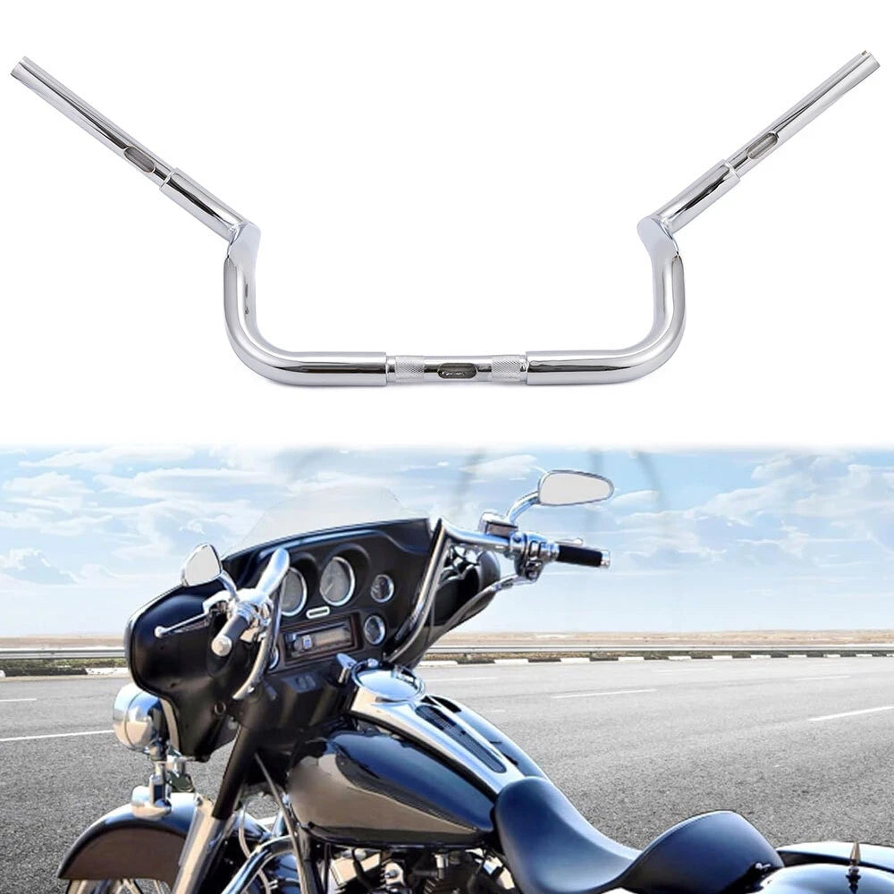12" Meathook Ape Hanger Handlebar for Harley Touring Electra Glide Street Glide (2014–2023)