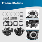 Piston Gasket Kit for Yamaha Banshee 350 YFZ350 (1987–2006) 64mm Bore