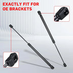 2X C16-20651 Gas Shock Strut for Leer A.R.E. Camper Shell (19in, 40lb)