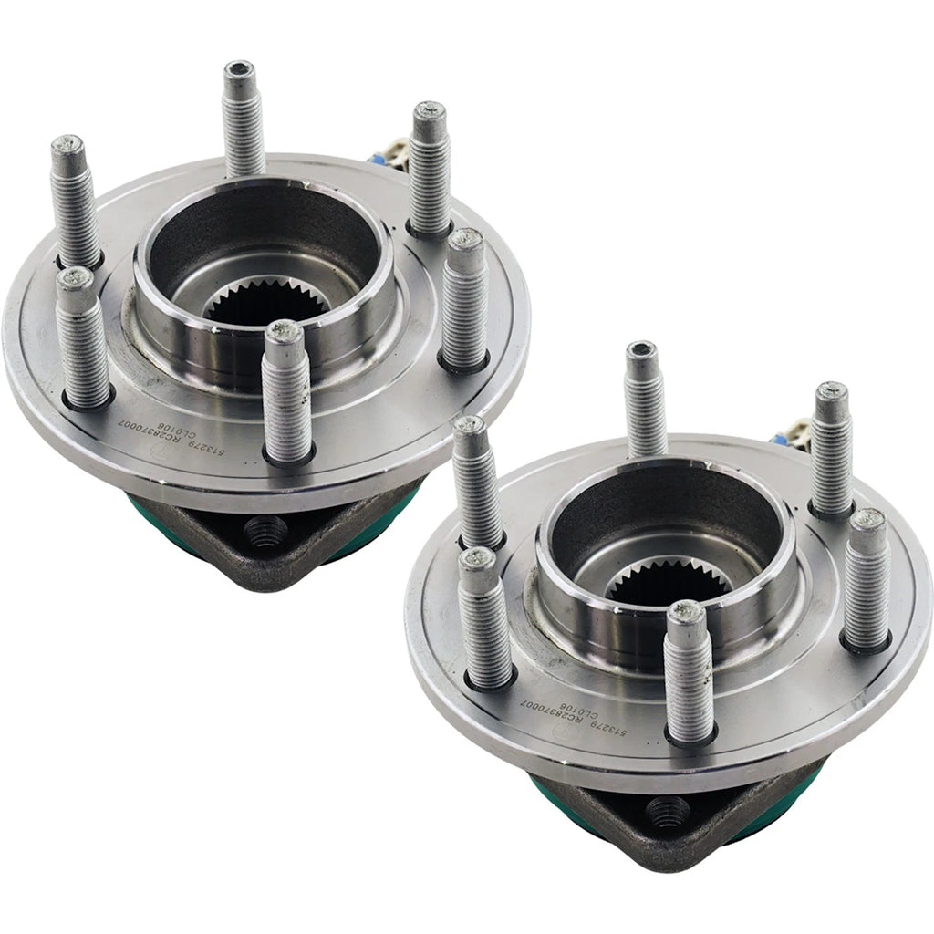 Wheel Hubs for Cadillac STS (2006–2009) Front Left/Right 6 Lug with Bearing
