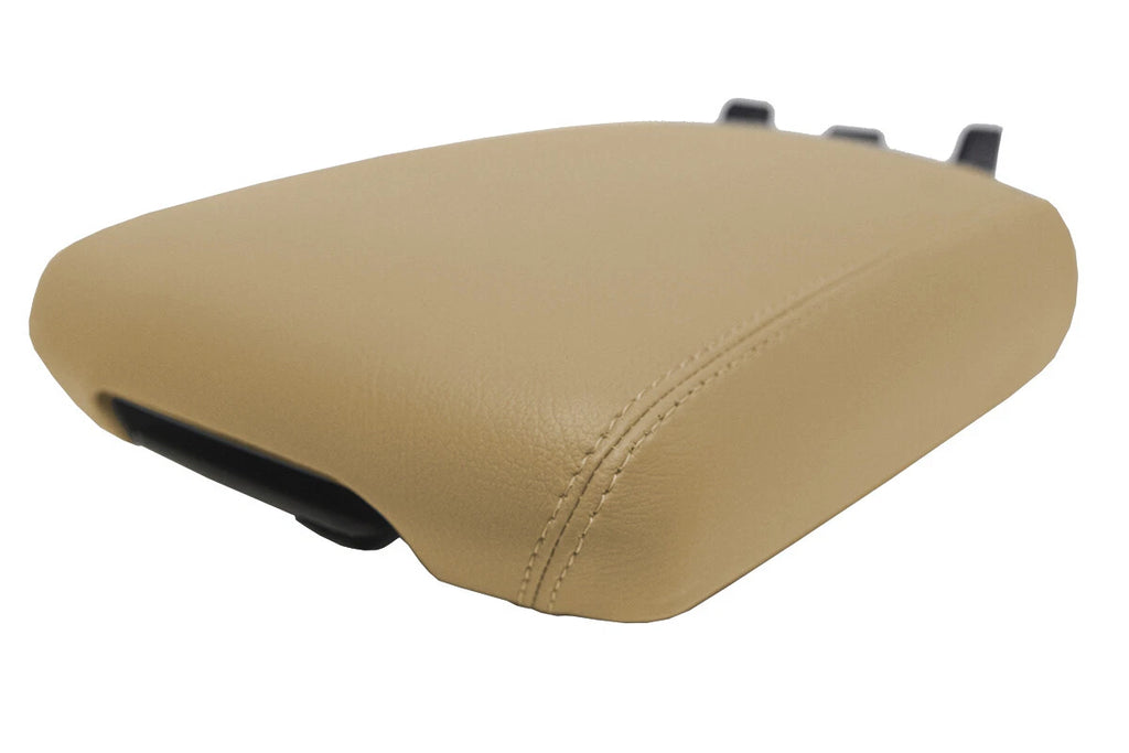 Leather Console Lid Armrest Cover for Kia Telluride (2020) - Beige