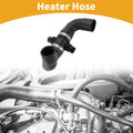 2.0L Heater Hose Rubber Black for BMW 528i xDrive (2012-2014)