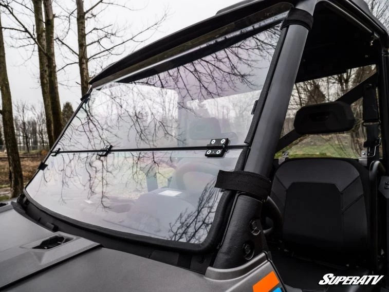 Clear Flip Down Windshield for Polaris Ranger XP 900 / Crew (2013–Present)