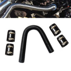 36'' Stainless Steel Radiator Flexible Coolant Water Hose Kit (Universal)