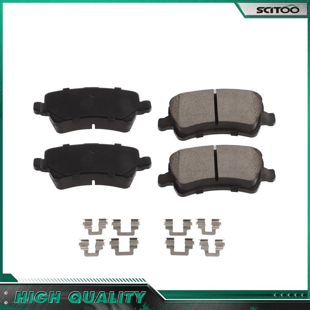 Rear Ceramic Brake Pads for Land Rover Range Rover Evoque (2012–2015)
