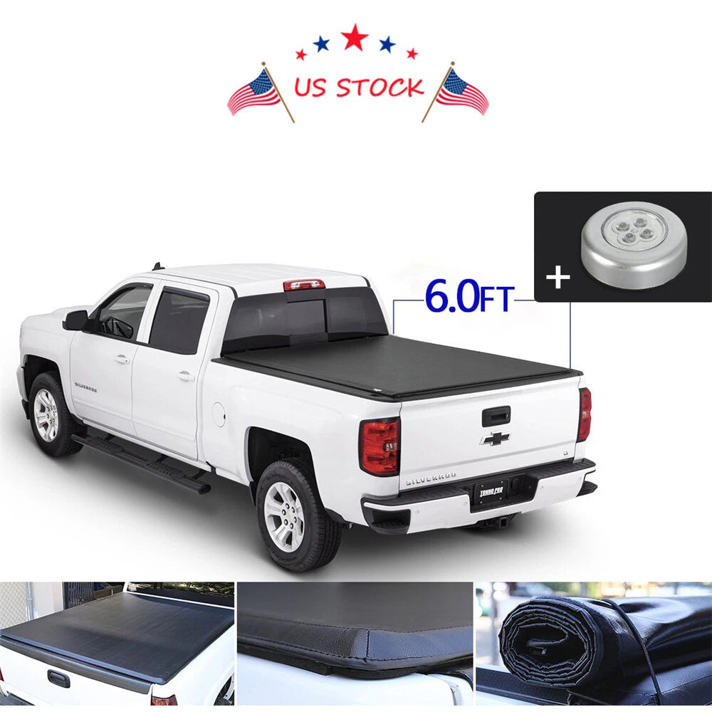 Soft Roll-Up Tonneau Cover for Ford Ranger (2019–2021)