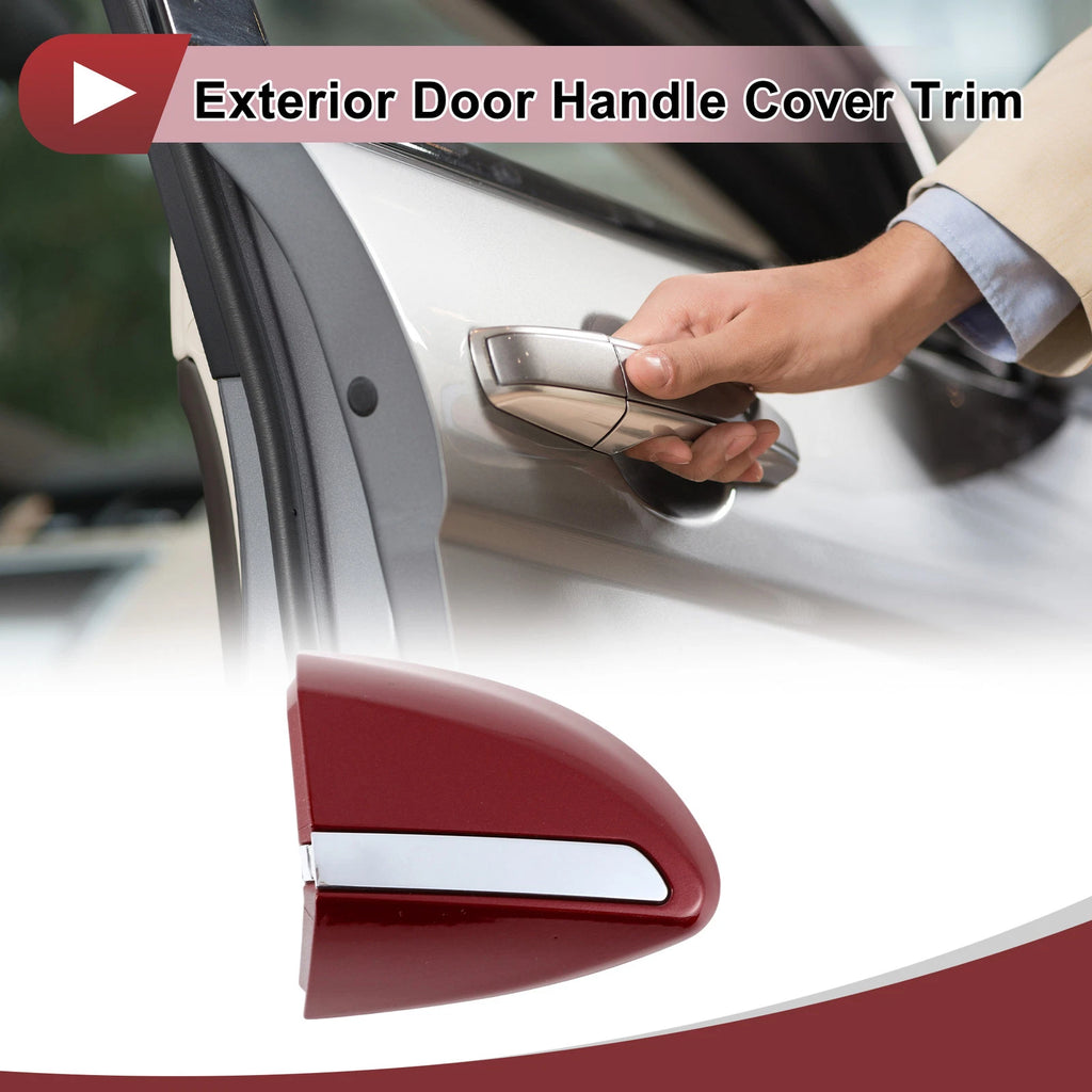 Exterior Door Handle Cover Trim for Toyota Corolla (2014–2018) Red