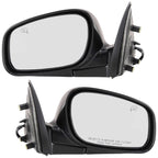 Set of 2 Heated Mirrors for Sedan