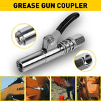 Quick Lock Grease Coupler for Oil Injection Nozzle 1/8 NPT 10000 PSI