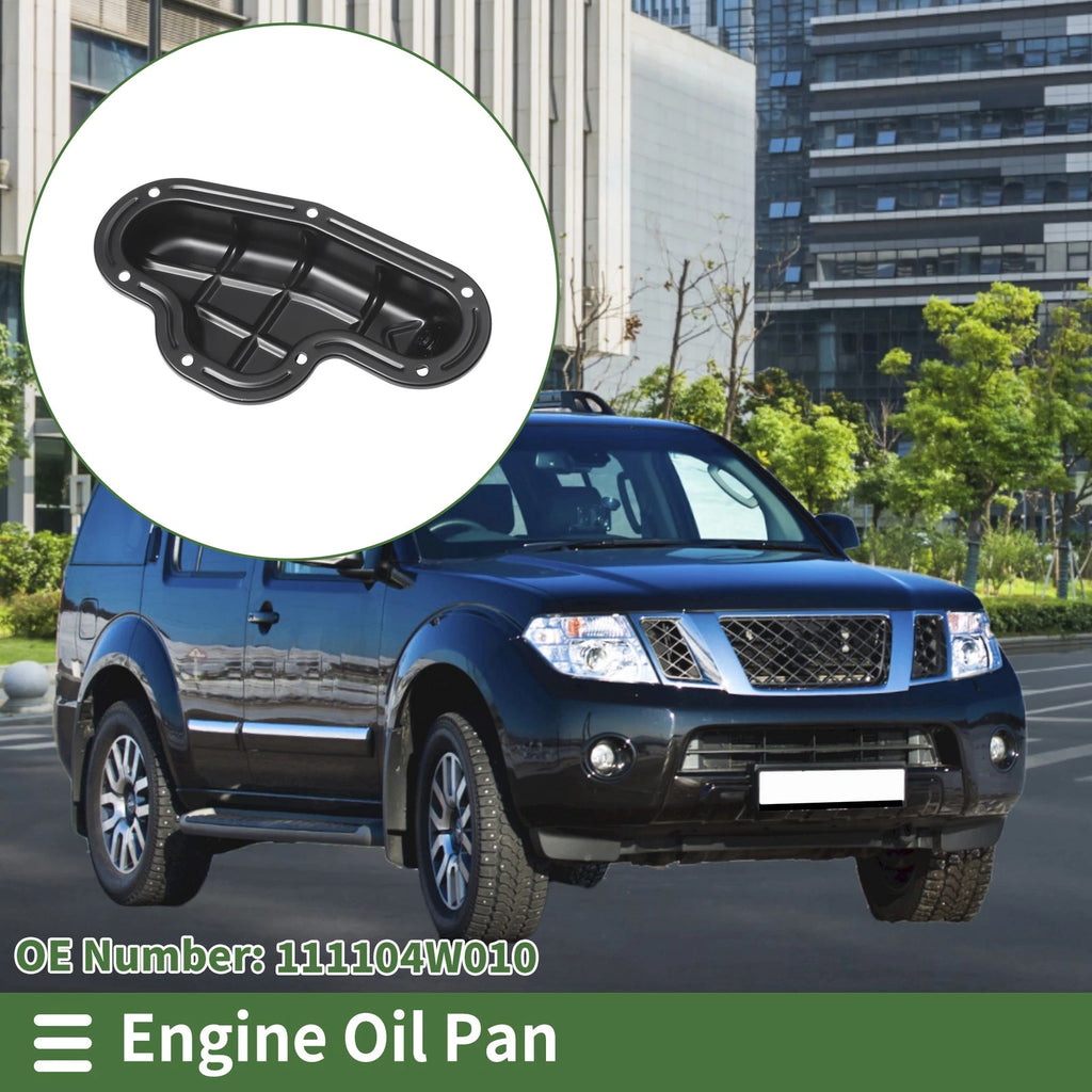 1 Pc Engine Oil Pan No.111104W010 for Nissan Pathfinder (2001–2004)