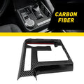 Gear Shift Panel Cover Trim for Tacoma (2024–2026) Carbon Fiber ABS Black
