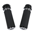 1" 25mm Black Electric Handlebar Grips for Harley Davidson Touring (2008–2020)