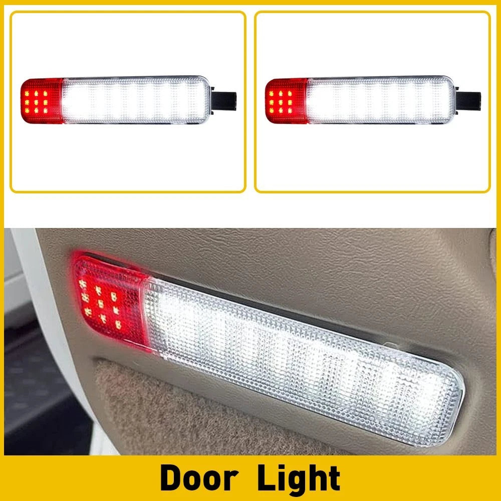 2X LED Door Courtesy Light for Chevy Silverado Suburban Tahoe GMC Sierra Yukon