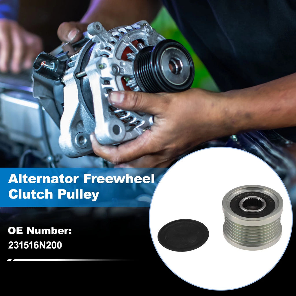 Alternator Freewheel Clutch Pulley 231516N200 for Nissan Altima (2002–2004)