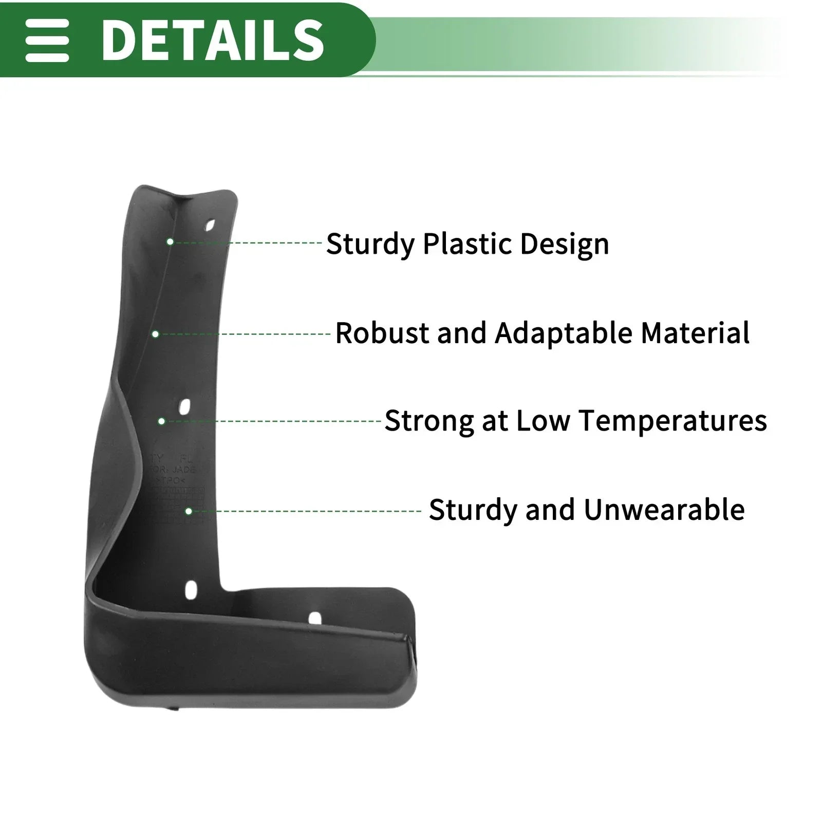 Mud Flaps Splash Guards for Honda Jade (2017)