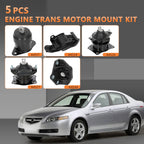 5Pcs Engine Motor Transmission Mount for Acura TL 3.2L (2004–2006) A4527 A4524