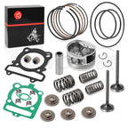 Top End Piston Kit & Valve Gasket for Yamaha Raptor Warrior 350 (2003–2006)