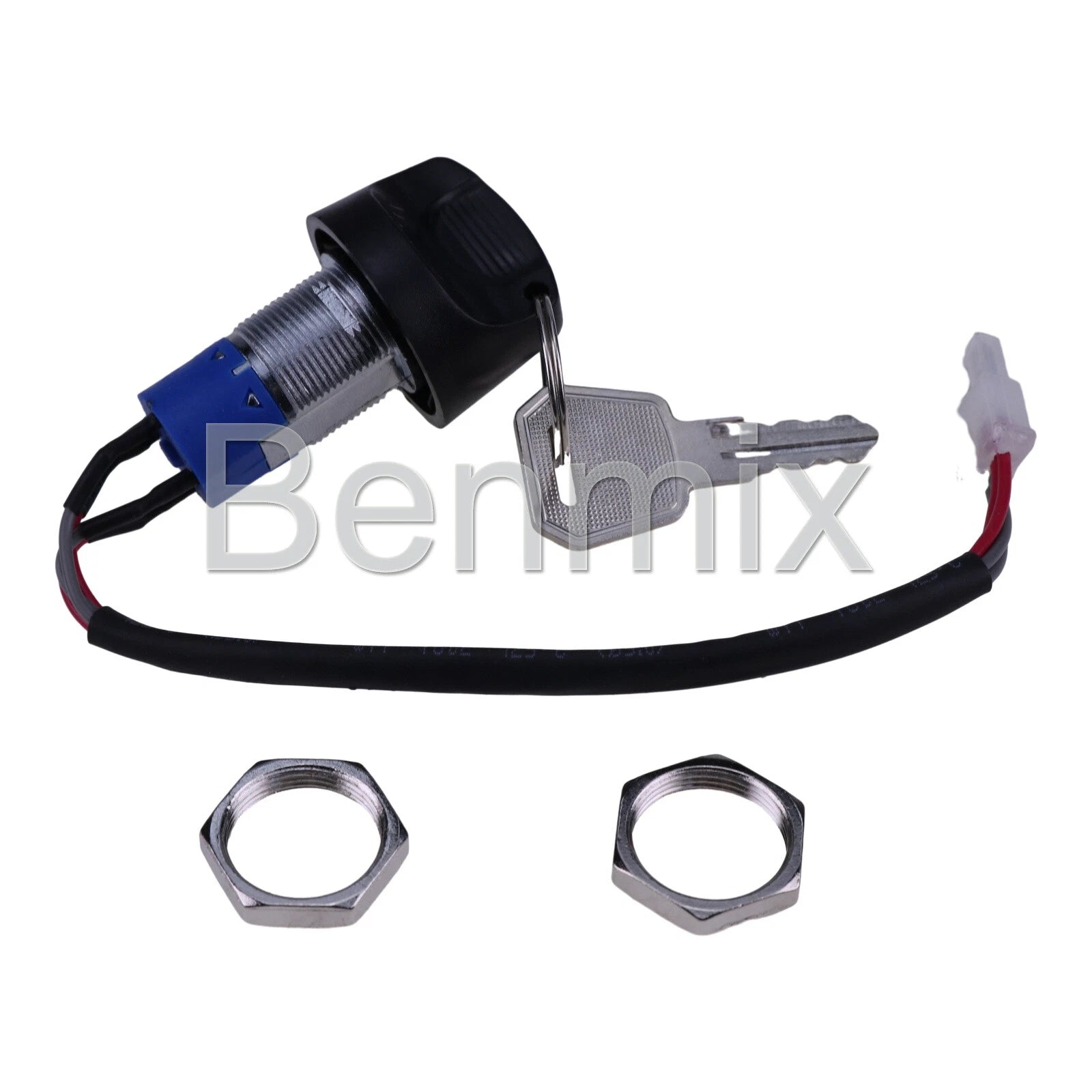 Key Switch Assembly 2X for Big Joe EZ30 Forklift (1115-520019-00, 111552001900)