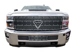 Lower Stainless Grille for Chevy Silverado 2500HD/3500HD (2015-2019)