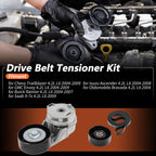 Set of 1 Drive Belt Tensioner Kit for Chevy Trailblazer 4.2L L6 (2002–2009) 12573024