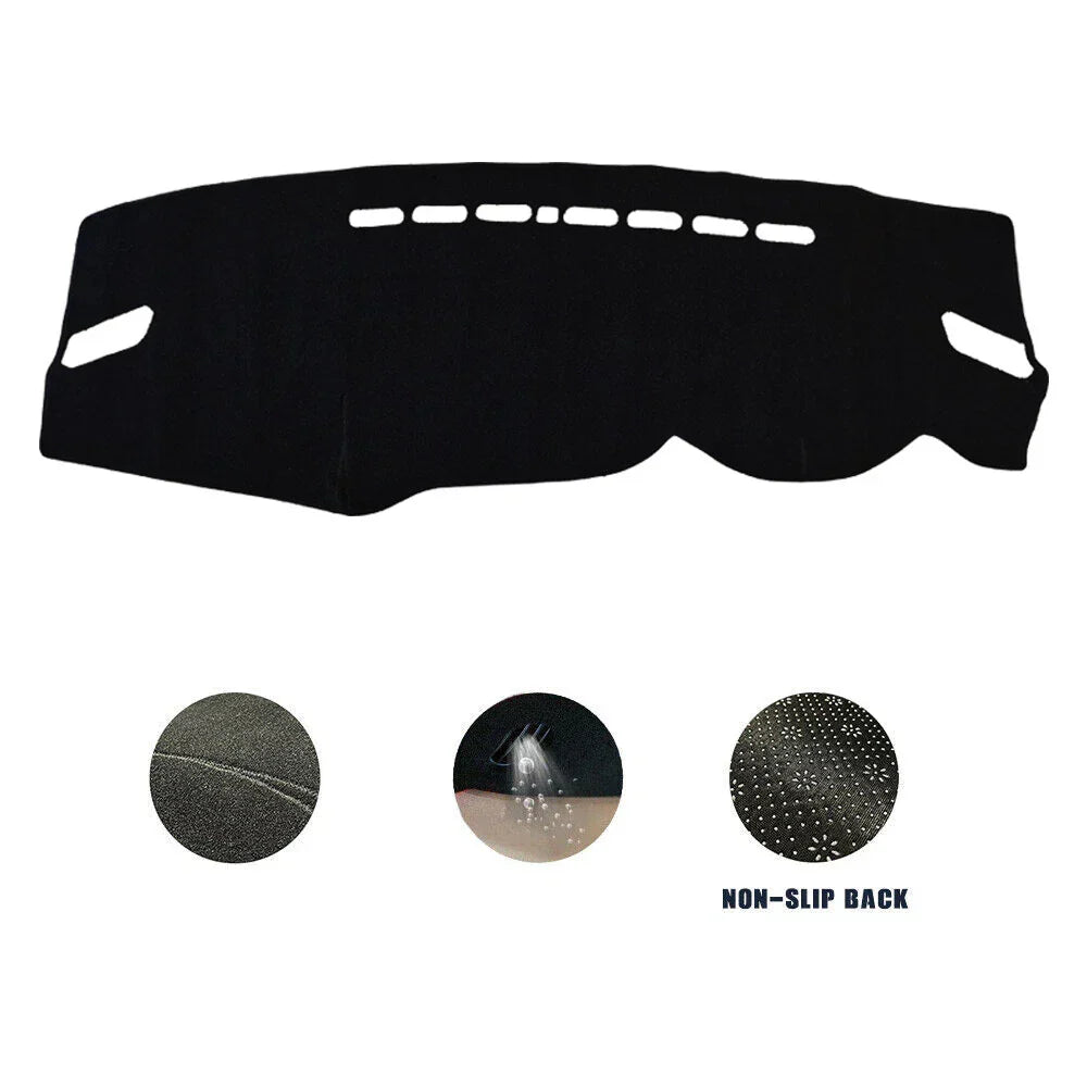 Non-Slip Dashboard Cover for Mitsubishi Outlander (2012-2020) Black