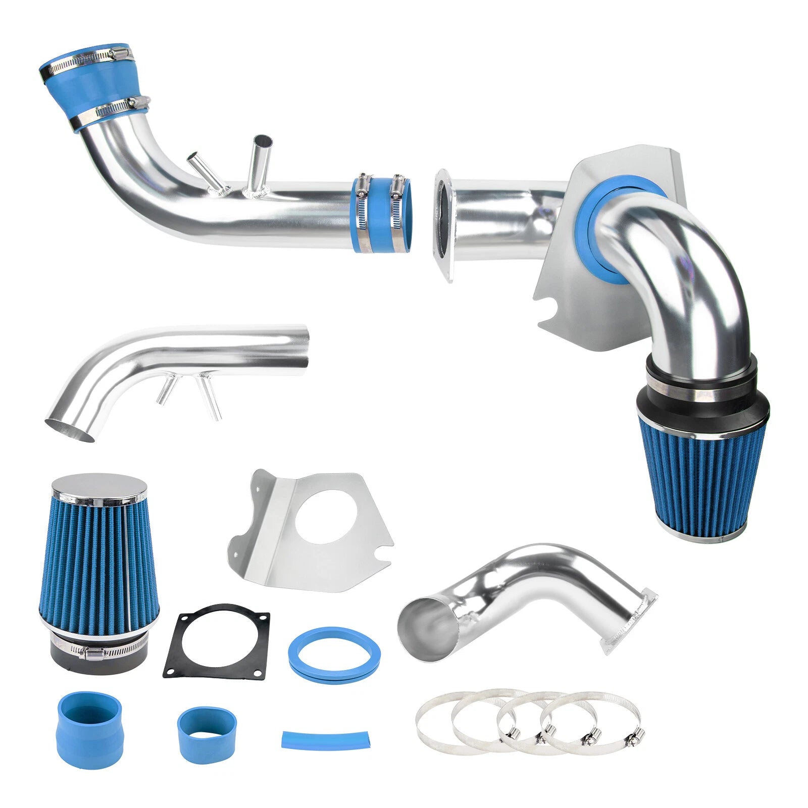 Cold Air Intake Kit Blue for Ford Mustang GT (1996–2004)