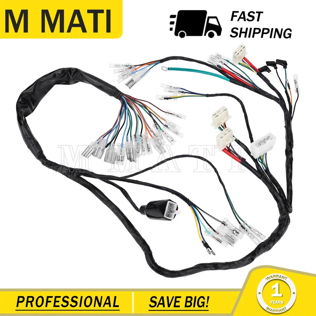 Main Wiring Harness 32100-341-703 32100-341-702 for Honda CB750K (1973–1975)