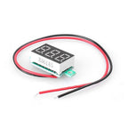Red LED Voltage Meter 3-Digital 2 Wire for Universal (4.5-30V)