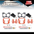 2X Carb Repair Rebuild Kit for Johnson Evinrude (Year Range Not Specified)