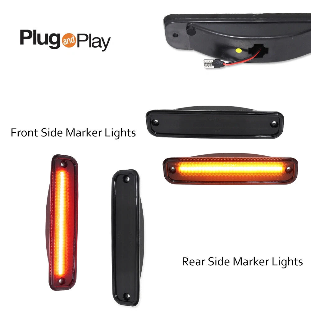 LED Side Marker for Chevrolet C10 C20 GMC Pickup Blazer Jimmy (1975–1980)