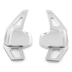 Silver Steering Wheel Shift Paddle Extension for BMW 3 5 Series (2012-2019)