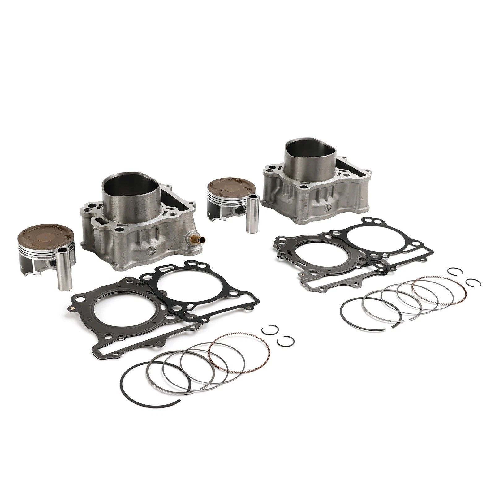 Set of 2 Cylinder Piston Top Rebuild Kits for Suzuki V-Strom DL650 (2004–2011) SV650/S (1999–2008)