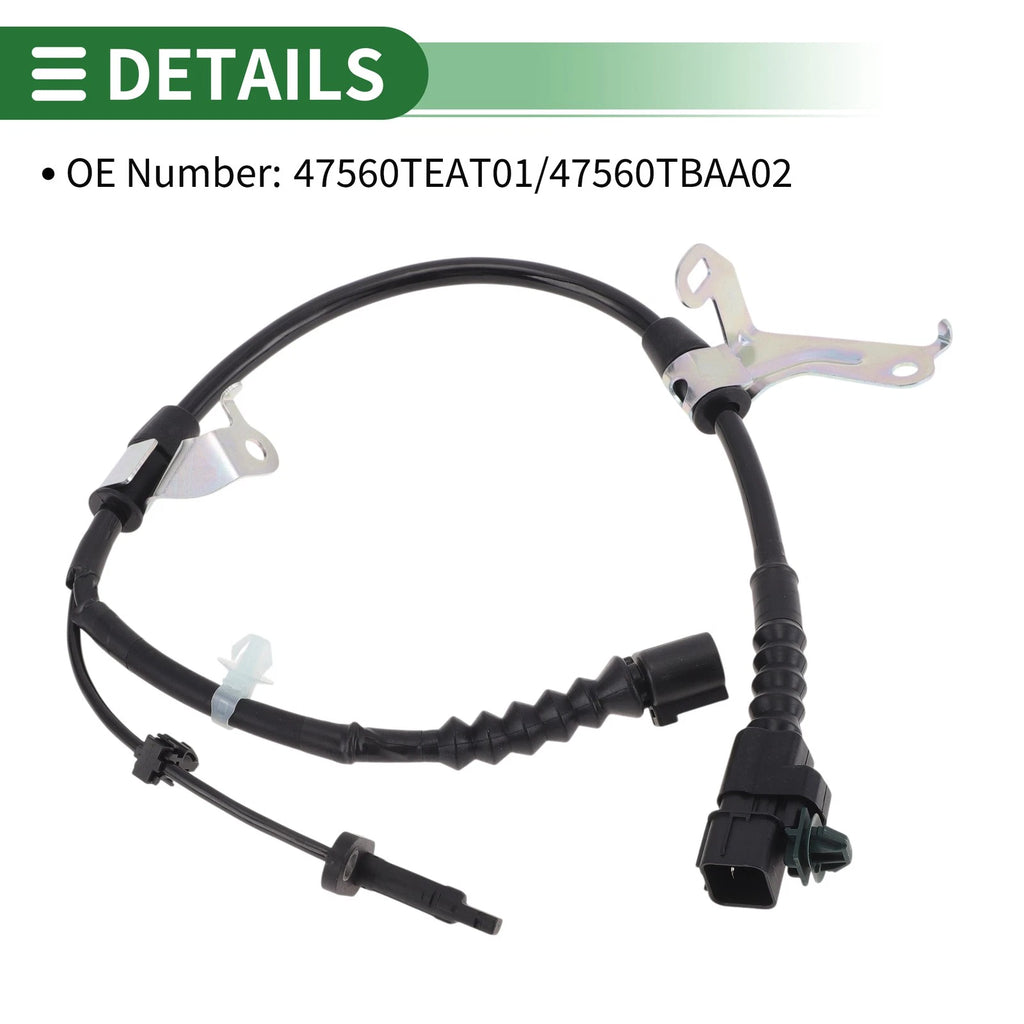 ABS Wheel Speed Sensor No. 47560TEAT01 for Honda Civic EX (2017–2019)