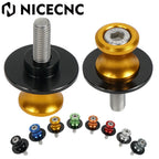 8mm CNC swing arm spools sliders for BMW Honda Suzuki Kawasaki Ducati Triumph