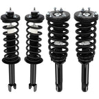 Set of 4 Struts Shocks Springs & Mounts for Honda Accord (2008–2012)