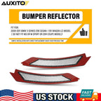 2Pcs Front Bumper Reflector for BMW 3 Series E90 E91 (2009–2011) 63147205397