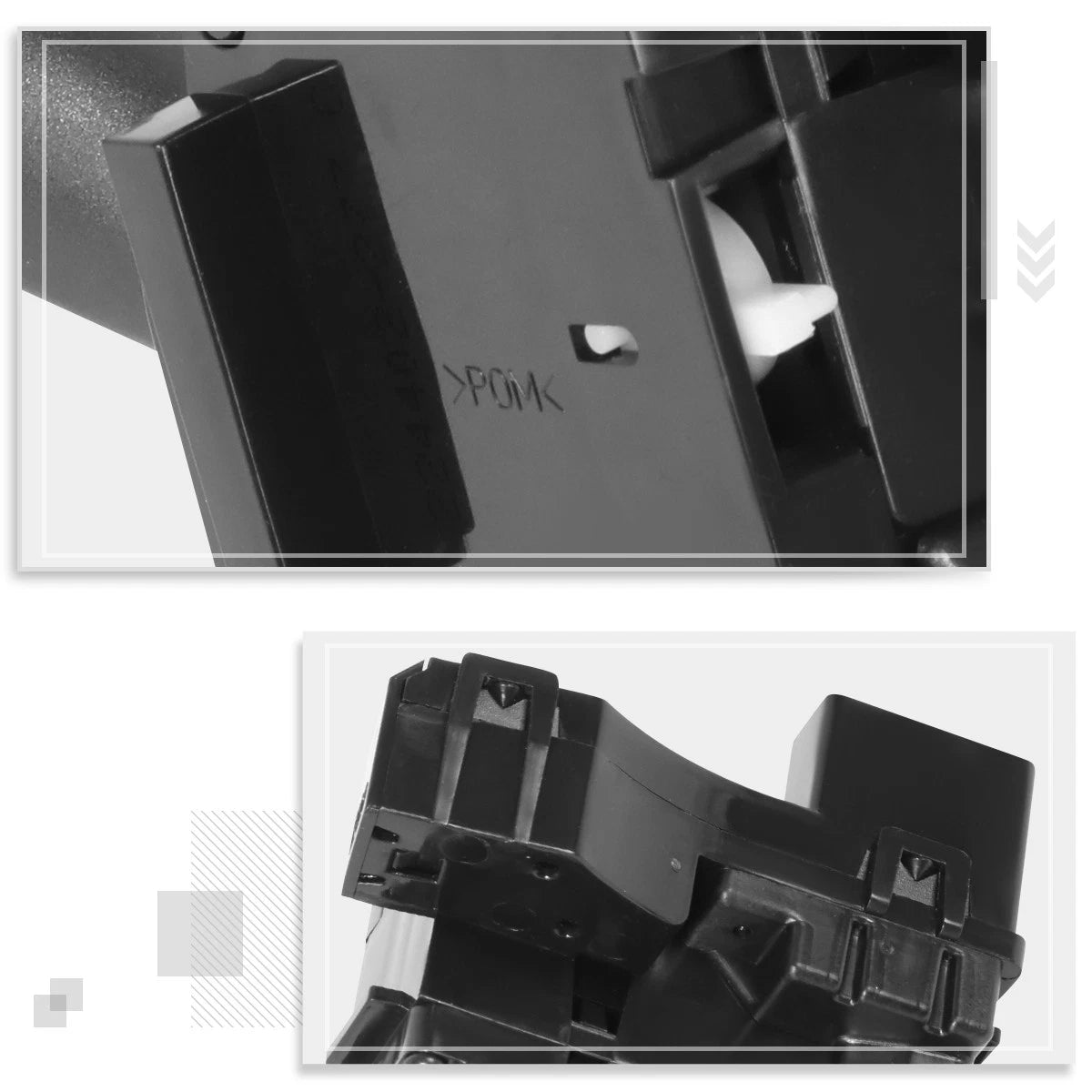 Front License Plate Mounting Bracket for Cadillac CTS (2017–2019) Black