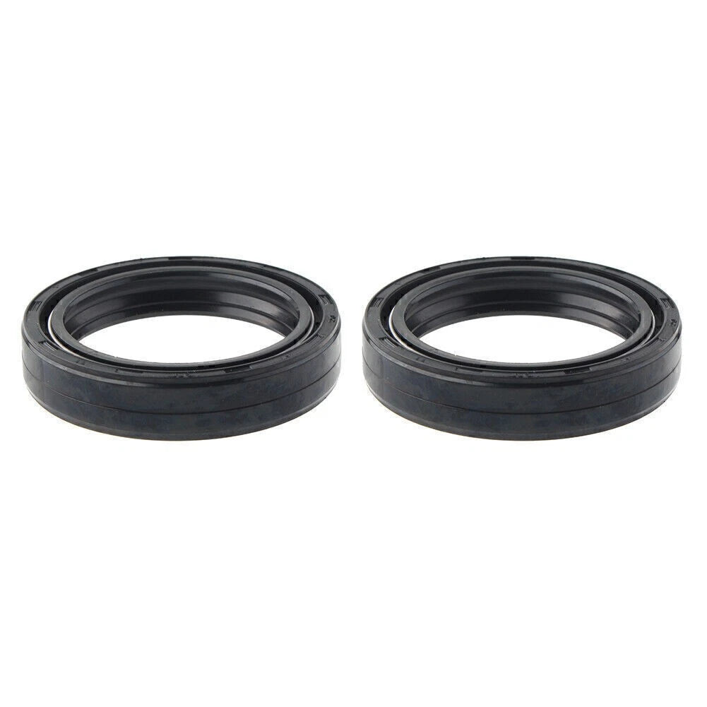 2X Front Fork Damper Shock Absorber Oil Seals for Cycle (41X52.2-11MM)