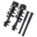 Set of 4 Struts Shocks Assembly for Nissan Sentra (2007–2012)