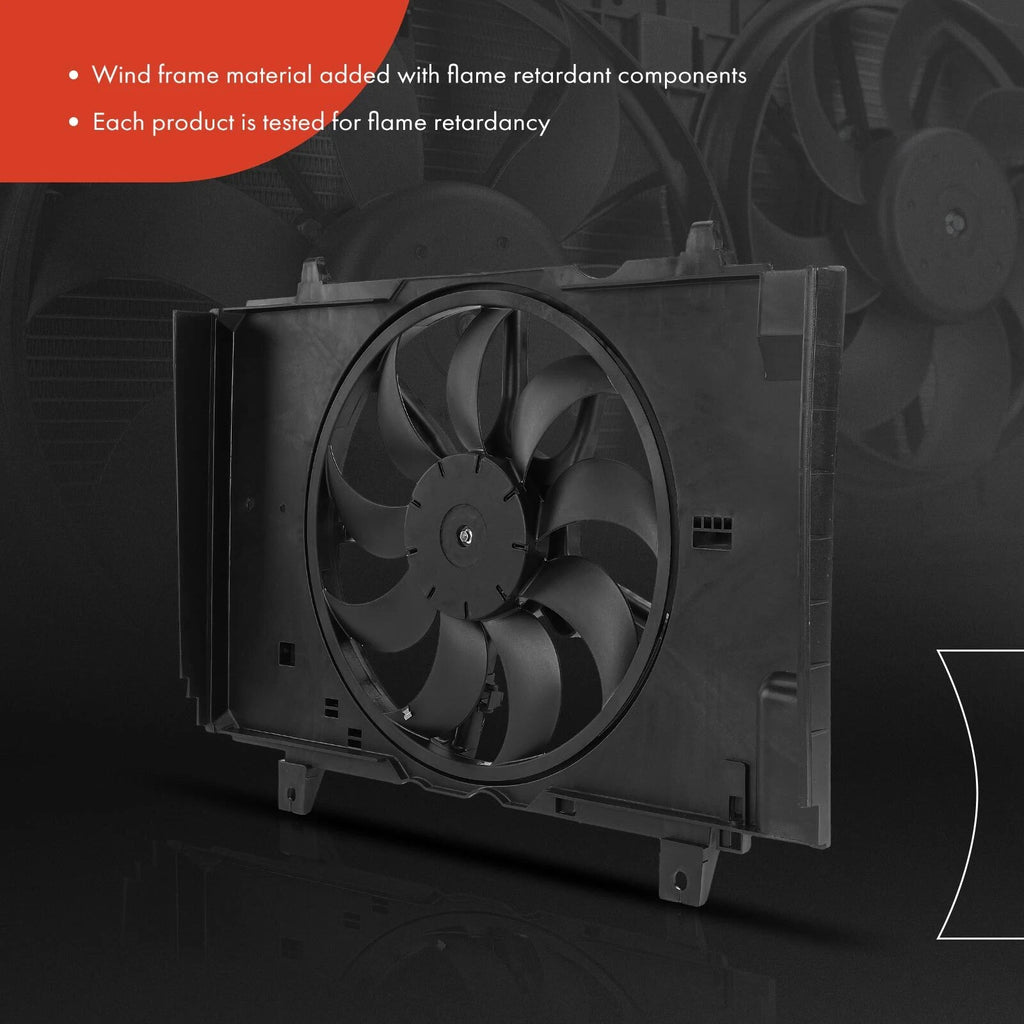 Cooling Fan Assembly with Shroud for Nissan Cube (2009-2012)