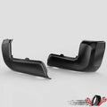 Set of 2 Rear Bumper End Caps Black for Toyota Tacoma (2016–2023)